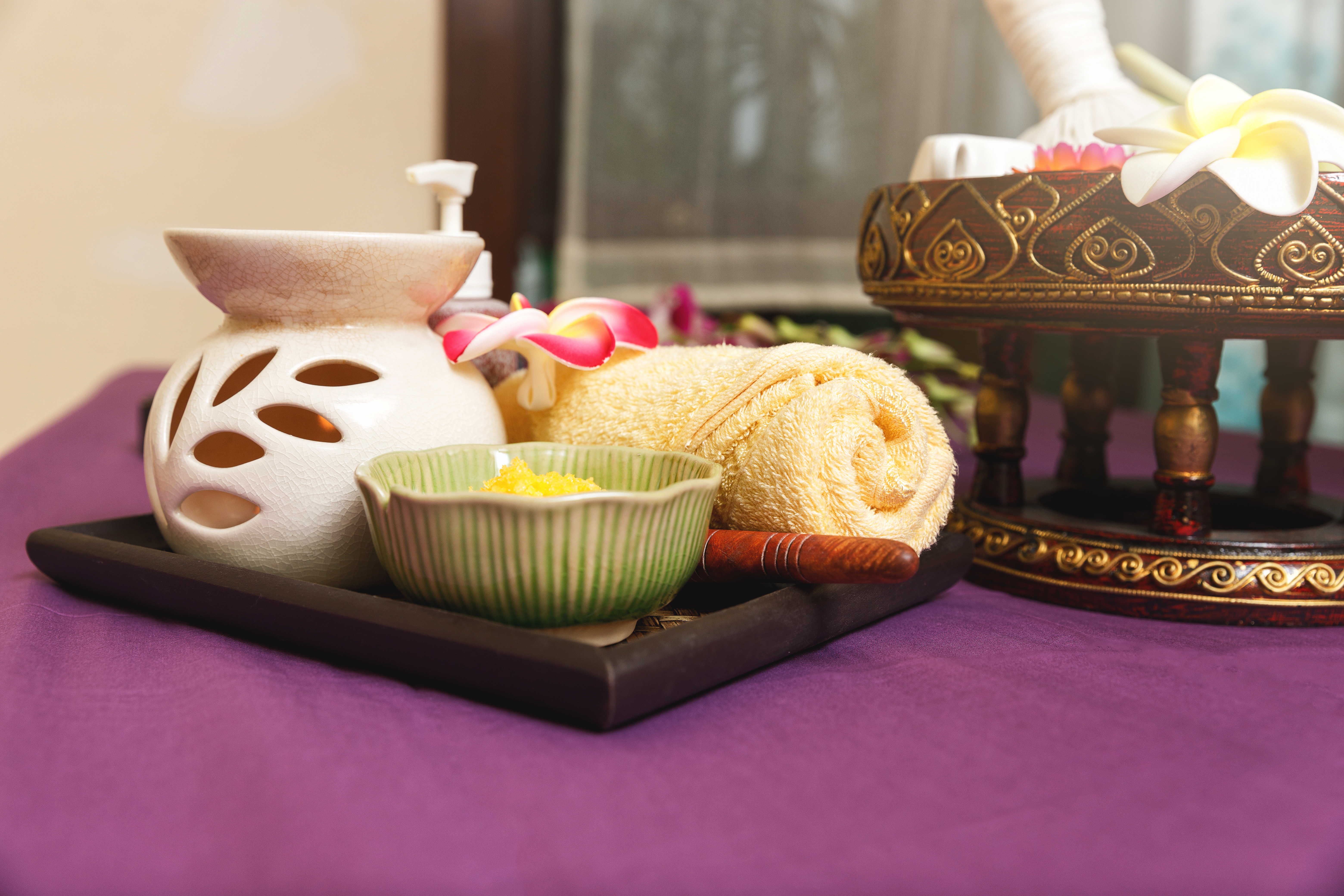 Thai Bualuang Massage and Spa treatment room in Maldon, Essex
